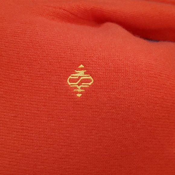 J crew cashmere orange  sweater size S - Picture 7 of 16